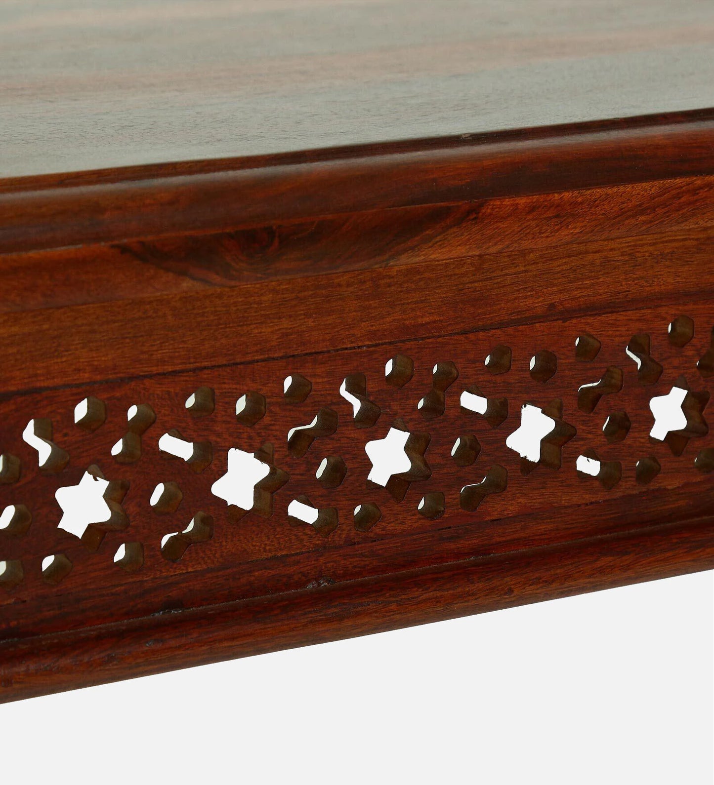 Sheesham Wood Coffee Table (Small) In Scratch Resistant Honey Oak Finish