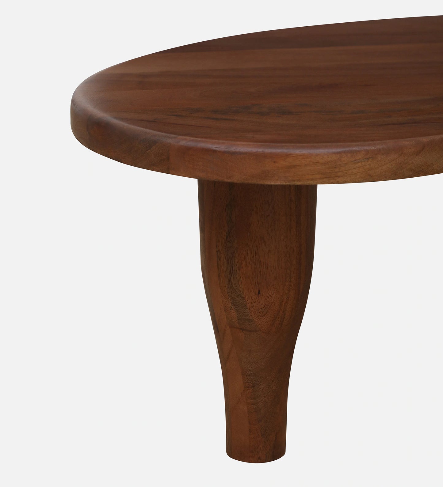 Solid Wood Coffee Table In Teak Finish