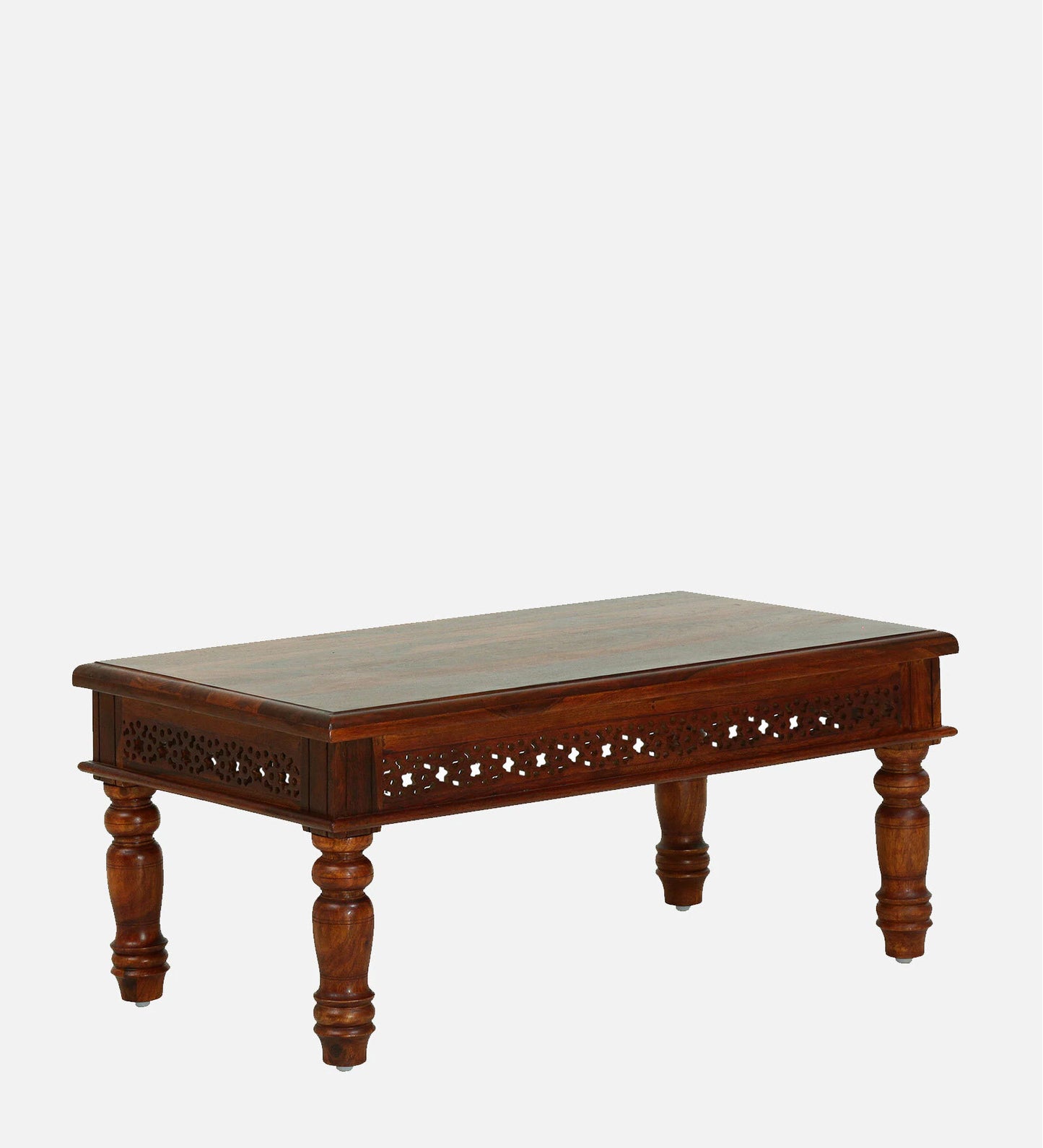 Sheesham Wood Coffee Table (Small) In Scratch Resistant Honey Oak Finish