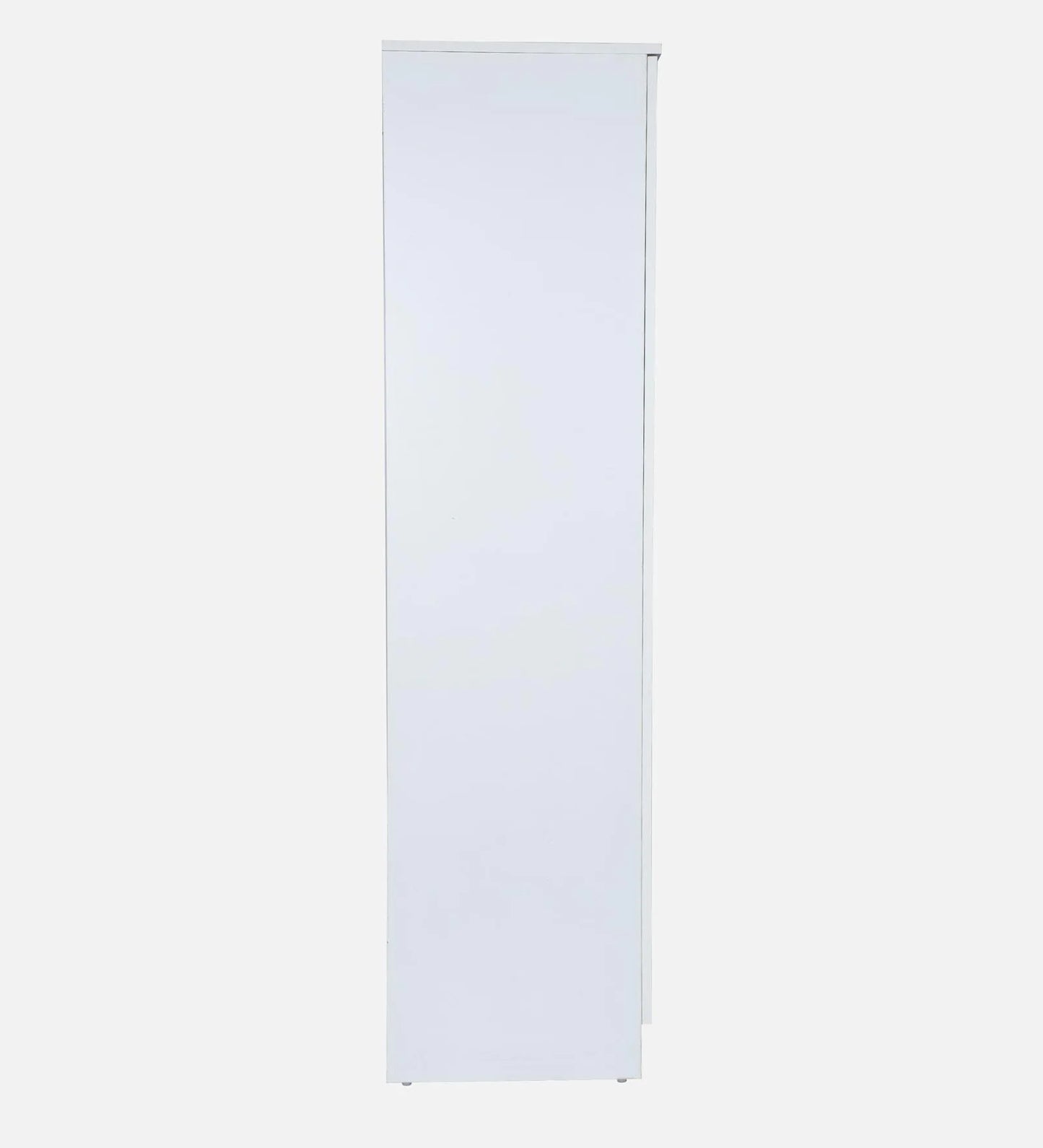 2 Door Wardrobe In Off White Finish With Drawer