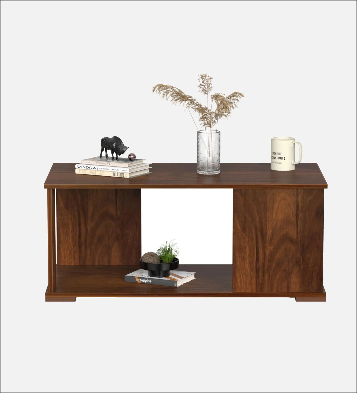 Coffee Table In Brown Maple Finish